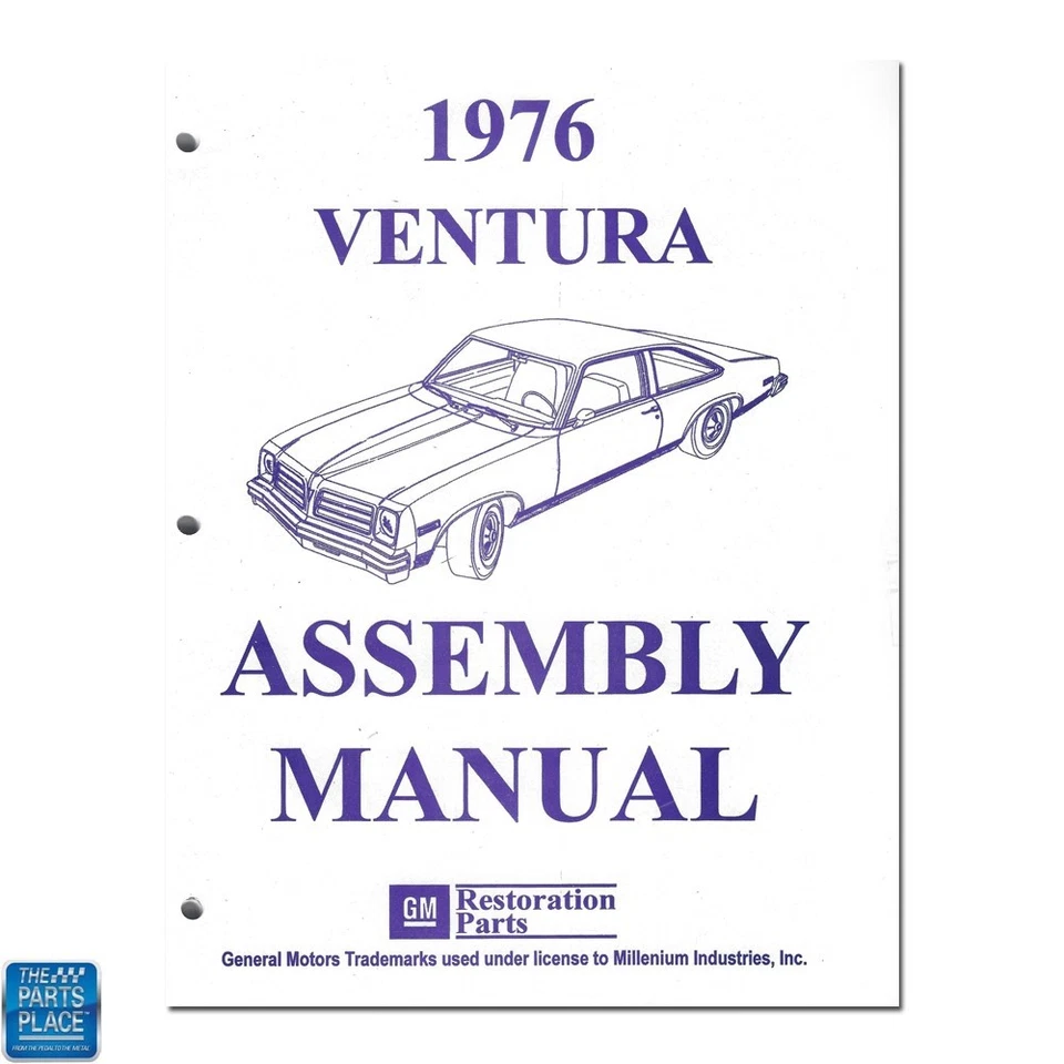 1976 Pontiac Ventura заводской сборки руководство - каждый - новый - Изображение 1 из 1