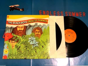 The Beach Boys Endless Summer 2x Lp w poster Greatest Hits capitol ornange la Ex - Picture 1 of 7