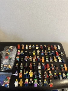 lego minifigures lot Of 68 + Extra Pieces  - Picture 1 of 17