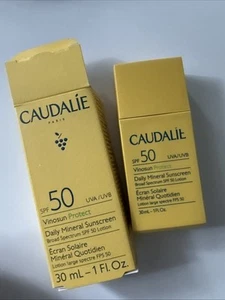 Caudalie SPF 50 Daily Mineral Sunscreen Lotion UVA/UVB Protection 30ml - Picture 1 of 3