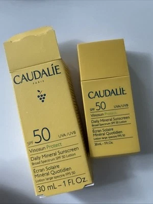 Caudalie SPF 50 Daily Mineral Sunscreen Lotion UVA/UVB Protection 30ml - Image 1 of 3