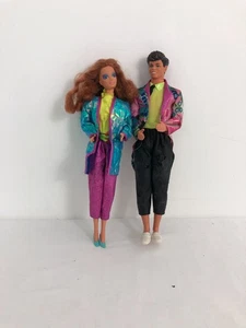 Barbie And The Rockers Midge And Derek Dolls - Picture 1 of 3