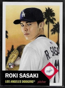 2025 Topps MLB® Living Set # 838 ROKI SASAKI RC Los Angeles Dodgers 7.603 PR b - Bild 1 von 1