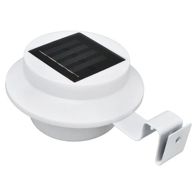 ˜Solar Gutter Lights Outdoor 3 LED Waterproof Solar Deck Fence Lights For Stair - Image 1 of 4