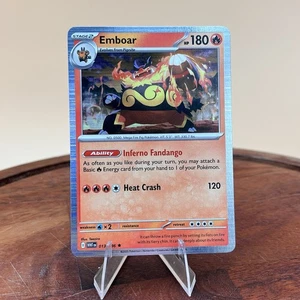 Emboar 013/086 Sv: Holo acampanado blanco - Imagen 1 de 2
