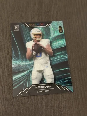 2023 Wild Card Wildchrome Pro-Look Football Promo /15 MAX DUGGAN Rookie Card RC - Image 1 of 2