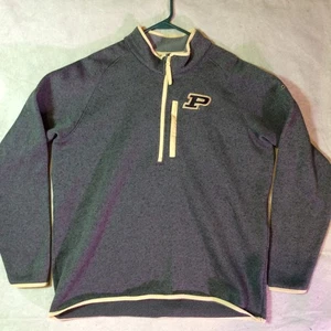 Purdue Boilermakers Pullover Columbia Fleece Men's Sz XL 1/2 Zip Canyon Point - Picture 1 of 18