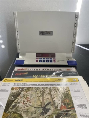 GeoSafari Electronic Education Learning Game EI-8865 Geo Safari + Cards No Cord - Image 1 of 4