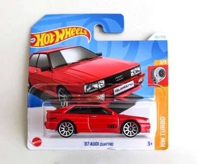 Hot Wheels - '87 Audi Quattro - HW Turbo - 2024 - 1:64 - Immagine 1 di 4
