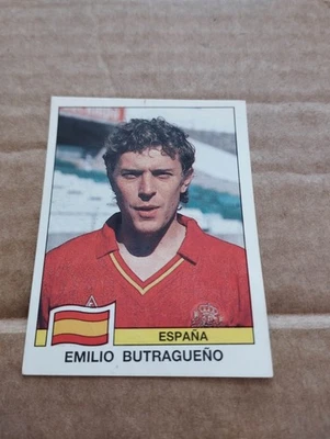 Sticker B360 Emilio Butragueno ESPAÑA Panini FIFA World Cup Italia 1990 Italy 90 - Imagen 1 de 2