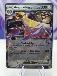 Juego de cartas coleccionables Pokémon, Aegislash Ex 135/182 - Paradox Rift - Imagen 1 de 2