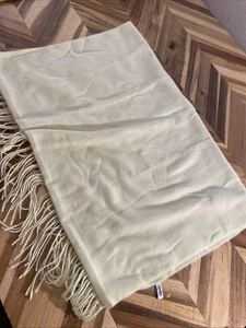 Sonoma Pashmina Schal hellgelb recyceltes Polyester 28" x 72" - Bild 1 von 4