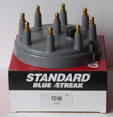 Standard Blue Streak Distributor Cap FD168  Lincoln, Ford, Mercury - Image 1 of 2