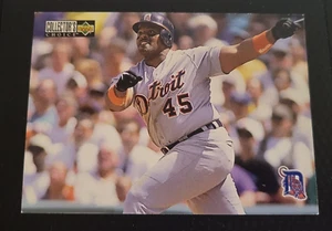 1996 Upper Deck Collector's Choice #422 Detroit Tigers Cecil Fielder Checklist - Picture 1 of 2
