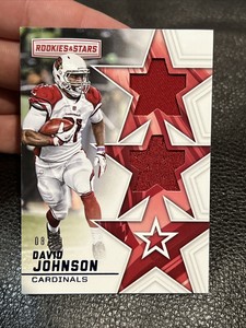2016 Rookies and Stars DOUBLE RELIC Materials #20 David Johnson /50 Cardinals