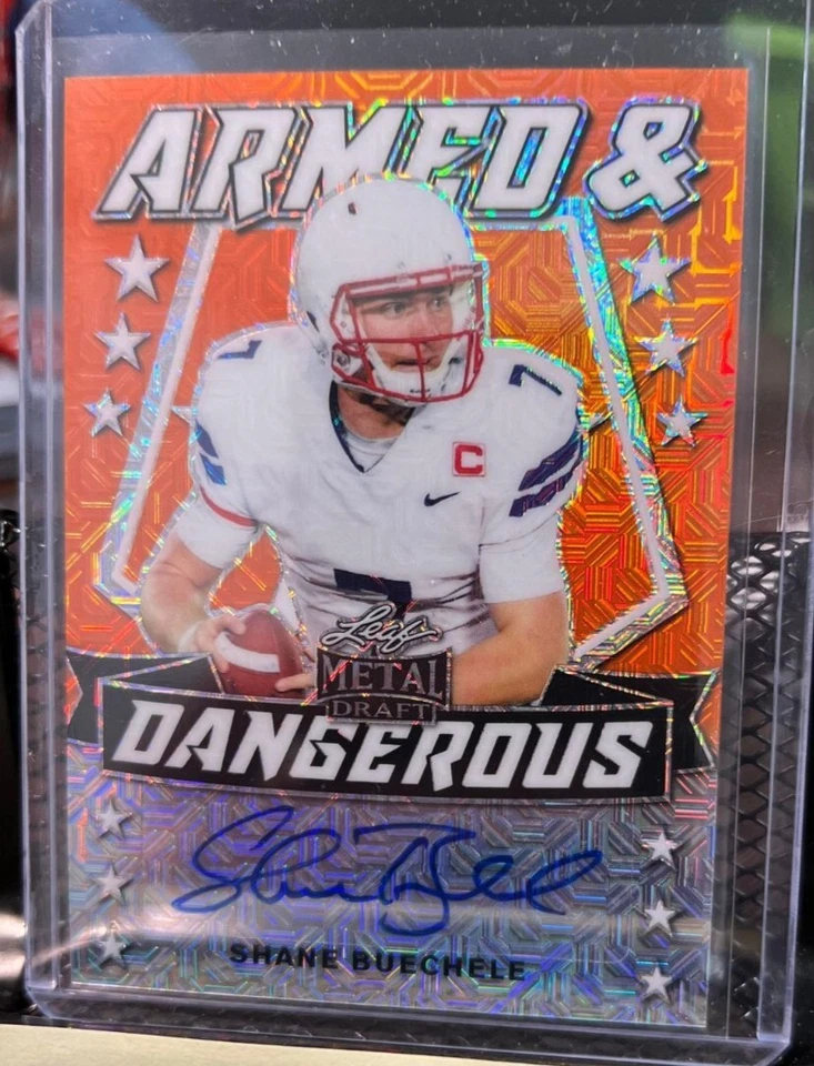 Shane Buechele Leaf Metal Draft Crystals Orange ARMED & DANGEROUS RC AUTO  /3 - Image 1 of 1