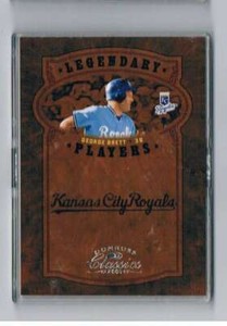 2005 Classics Legendary Players Gold #LP-17 George Brett NM-MT /800
