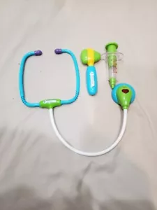 Doctor 3 Piece Playset With Stethoscope Syringe And Reflex Hammer - Picture 1 of 8