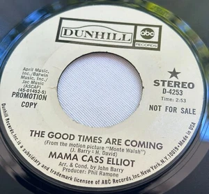 Cass Elliot - The Good Times Are Coming 7" 45 1/min Psychedelic Rock Sehr guter Zustand - Bild 1 von 2