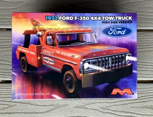 MOEBIUS MODELS 1/25 1972 FORD F-350 WRECKER 4X4 TOW TRUCK MODEL KIT 2598 NEW F/S - Bild 1 von 17
