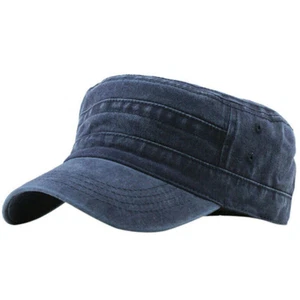 Men Cap Army Hats Cadet Castro Military Patrol Baseball Summer Camo Camouflage - Picture 1 of 13