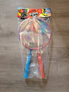Volley Set - 4 Piece Badminton Set - Kids - 2 Rackets + 2 Shuttlecocks - NEW - Picture 1 of 4