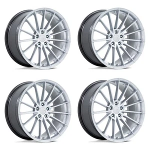 Set 4 19" TSW TW005 Goodwood Hyper Silver 19x8.5 Wheels 5x112 42mm Rims - Picture 1 of 9