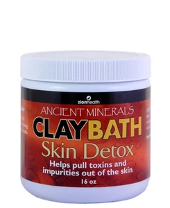 Clay Bath 16 Oz Made in USA Relieving rashes and itchy skin Detoxify Soothing - Picture 1 of 13