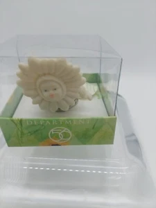 snowbunnies dept 56 figurines "BUNNY IN BLOOM" Hinged Box - Picture 1 of 5
