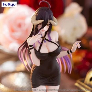 OVERLORD STATUA ALBEDO MINI DRESS FURYU TRIO-TRY-IT FIGURE 21 CM ORIGINALE NUOVO - Foto 1 di 10