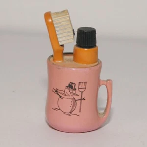 VINTAGE TOOTHPASTE & TOOTHBRUSH LIGHTER - Picture 1 of 6