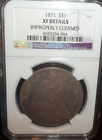 1871 $1 SEATED LIBERTY  NGC  XF DETAILS