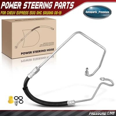 Conjunto de manguera de línea de presión de dirección asistida para Chevy Express 1500 GMC Savana 06-19 Foto 1 de 4