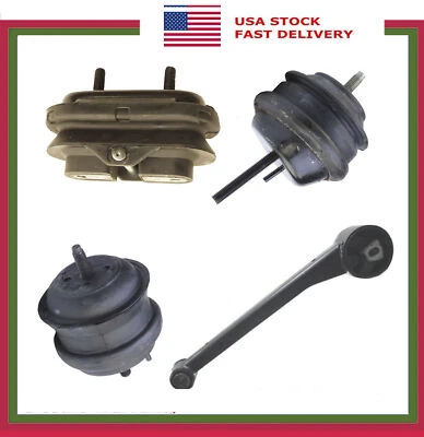Juego de 4 piezas de montaje de motor y transmisión para Buick Lucerne Cadillac DTS 06-11 4,6 L Foto 1 de 4