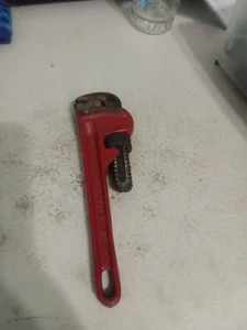 Chiave a tubo piccola 7" rossa resistente - Foto 1 di 5