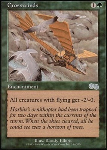 Crosswinds - Urza's Saga #246/335 MTG Magic The Gathering - Image 1 of 1