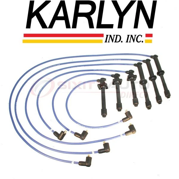 Karlyn Spark Plug Wire Set for 2000-2006 GMC Yukon XL 1500 - Ignition Plugs xy Foto 1 de 4