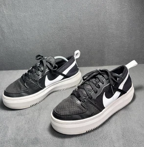 Nike Court Vision Alta TXT schwarze Damen-Freizeitschuhe Turnschuhe Größe 7,5 - Bild 1 von 9