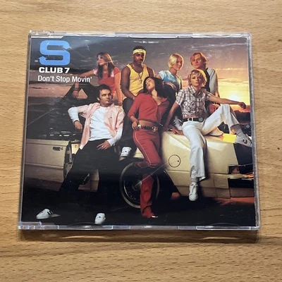 S CLUB 7 Don‘t Stop Movin‘ Maxi CD mit Video CD-Rom - Bild 1 von 2