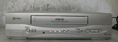 FUNAI 29A450 VIDEOREGISTRATORE VHS 4 TESTINE  CON TELECOMANDO  - Immagine 1 di 4