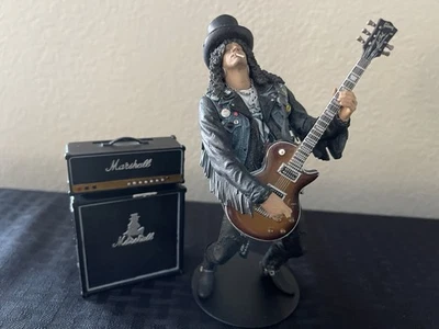 Figura suelta MCFARLANE TOYS ICONOS DE MÚSICA SLASH GUNS N' ROSES + AMPLIFICADOR MARSHALL 2005 Foto 1 de 4
