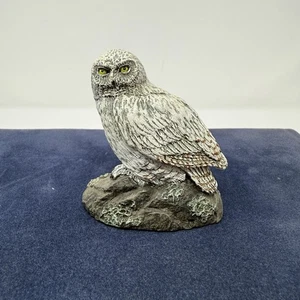 Bronze Menagerie Schneeeule Figur Norman & Herman Deaton 1977 Creative World - Bild 1 von 8