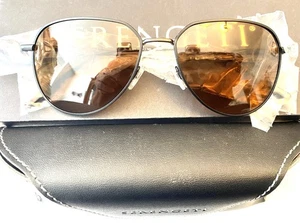Serengeti Sunglasses Haywood 543002 MATTE BLACK Polarized Drivers 56-16-150 - Picture 1 of 4
