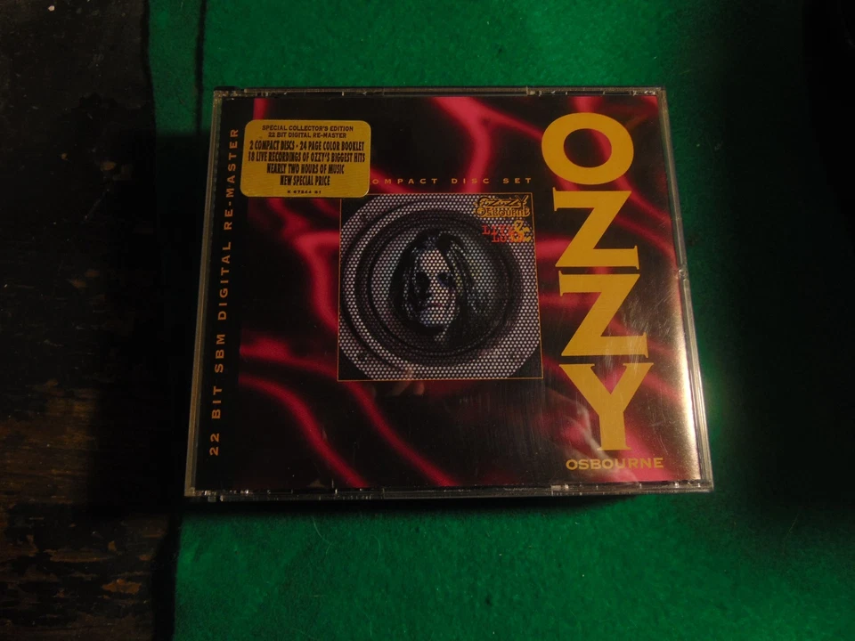 OZZY OSBOURNE Live & Loud Discs Acceptable 2 CD Box Set Rare 22 Bit Remaster Foto 1 de 1