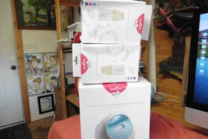 Spectra S1 natural Plus Double Electric Breast Pump rechargeable +2 nursing Kits - Picture 1 of 5