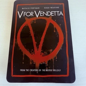 V For Vendetta DVD Hard Case 2 Disc Deluxe Edition 2006 Excellent Cond - Picture 1 of 6