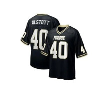 Custom Mike Alstott #40 Purdue Football Throwback Jersey All Stitched S-6XL