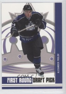 2002 ITG Be A Player First Edition Update Hobby Alex Frolov Alexander Rookie RC