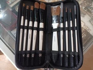 Jasart Pearl 10 Pack Short Handle Brush Set ! - Picture 1 of 13