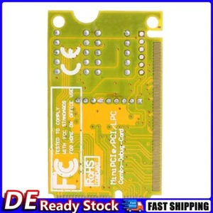 3 en 1 Mini PCI PCI-E LPC PC Analyseur Testeur Ordinateur Portable Combo Carte Debug Deu - Photo 1/3